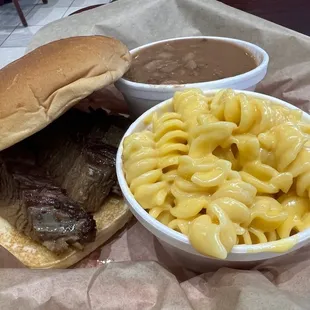 Brisket sandwich was awesome