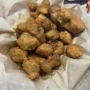 Huge order of amazing Okra