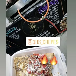 Crepes time .! Come check us out .  We are locate in Jurupa Ave and cedar , Bloomington  .!
