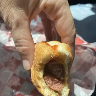 Yum!! Ballpark hotdog