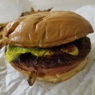 Beyond Burger w/ Fresh cut fries