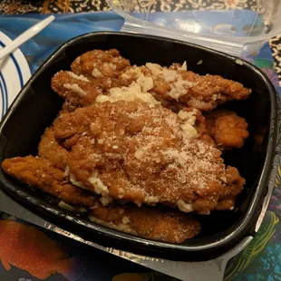 Garlic parmesan chicken tenders