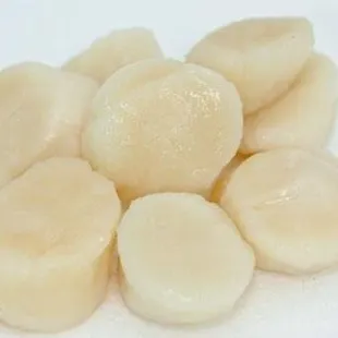 Frozen Scallop u/10 and 10/20 sizes sell by 5lb bag