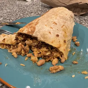 Al Pastor Supreme Burrito