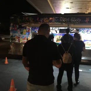 Line at 9pm. Good for them!! New menu too.