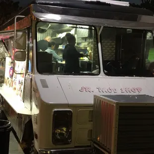 Voyeuristic for all the right reasons. Don't distract them lest the flow of tacos grind to a halt.