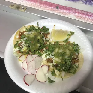 Second plate...prefer the asada...