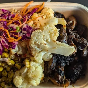 Jerk chicken bowl