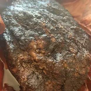 Full cooked brisket.