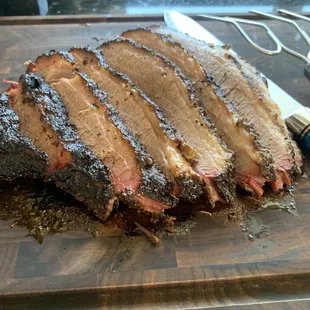 Enjoy led their Brisket to go.