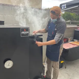 "Light my Fire"...says the song!