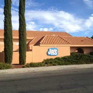 the front of the restaurant