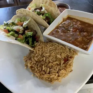 Yummy brisket tacos!