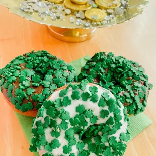 St. Patrick's Day Donuts