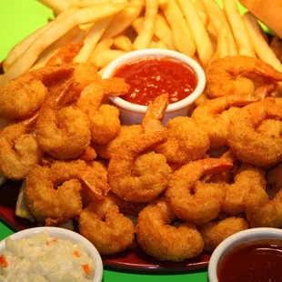 Large and jumbo shrimps