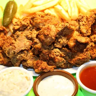 Liver and gizzards