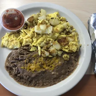 Huevos con papas