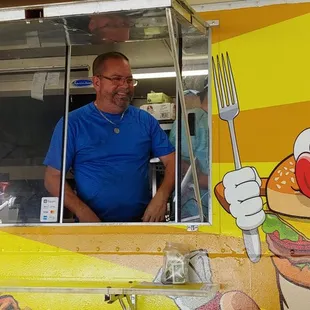 The owner Robert (JR) was nice.