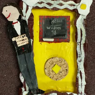 Paper mache by Tanner, age 8