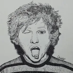 Pen and ink by Christy, age 14