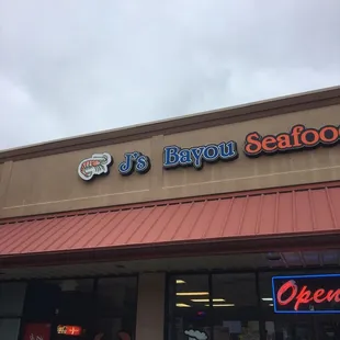 Outside