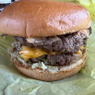 Casa Double Cheeseburger