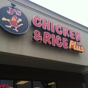 the front of the restaurant