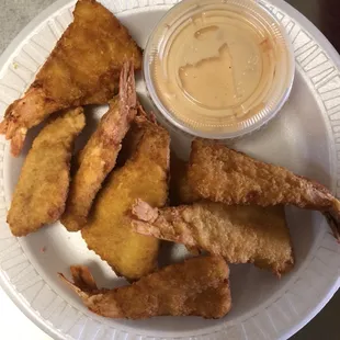 Fried Jumbo Shrimps