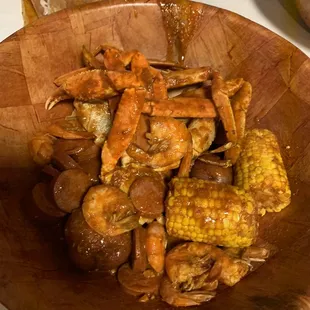 #4 Combo  Snow Crab, corn, potatoes, sausage