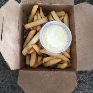 Garlic Rosemary Parmesan Fries