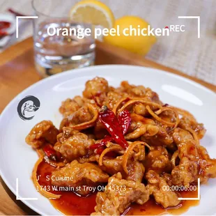 Orange chicken