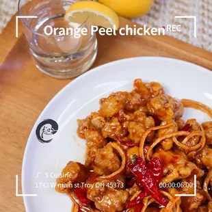 Orange chicken