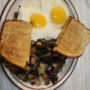 The MacKenzie with sourdough