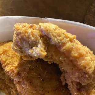 fried chicken in a basket