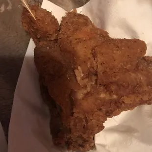 Order some chicken last night and found a FEATHER in my food.