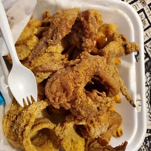 Fish &amp; shrimp combo