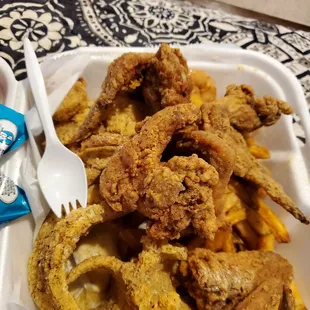 Combo with extra wings
