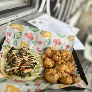 Honey Wasabi Salmon &amp; Bang Bang Shrimp