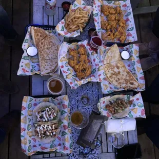 Lots of food