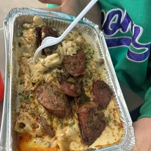 Sausage Cajun Creamy Pasta with Chicken