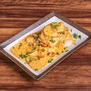 White Butter Sauce Fish