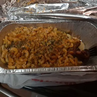 Stuffed Turkey Leg with Mac