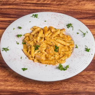 Cajun Chicken Pasta with Salmon