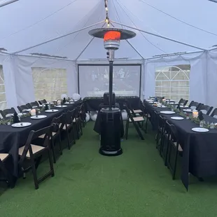 Rented 50 Brown resin chairs