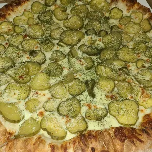 Dill Pickle Pizza !!! Hot and ready at pickup time !!!