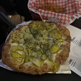 Pickle pizza