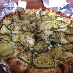 Dill Pickle Pizza