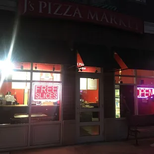 Storefront at Night