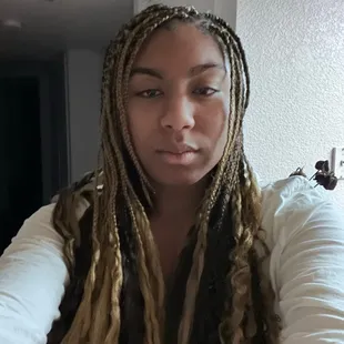Had to dip my own hair.