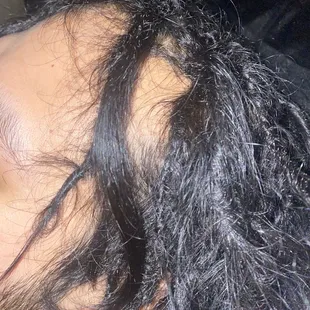 Strands of hair that aren&apos;t even dreaded